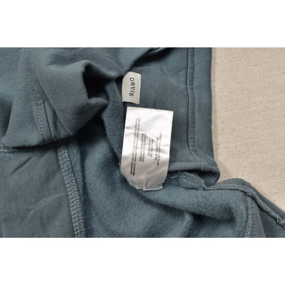 Orvis Classic Collection Women's Green V-Neck Sweatshirt Regular Size M Modal - Picture 6 of 8